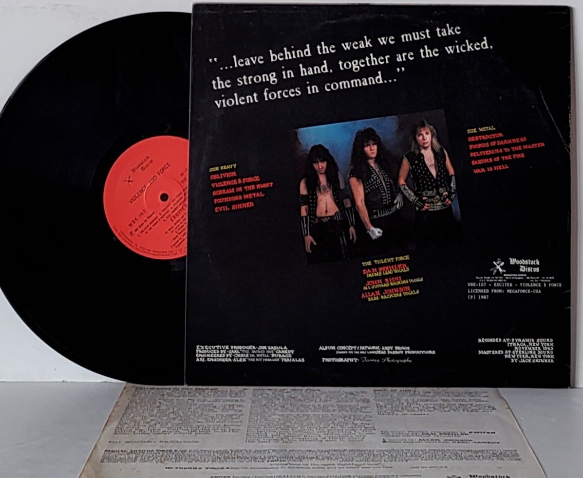 Exciter Violence & Force VINIL SP