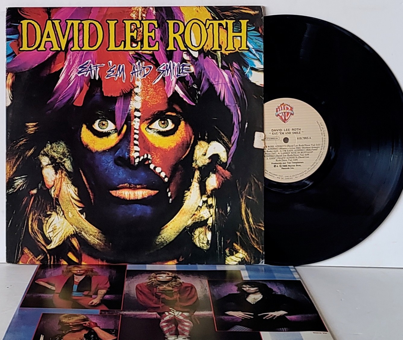 David Lee Roth – Eat 'Em And Smile - VINIL SP