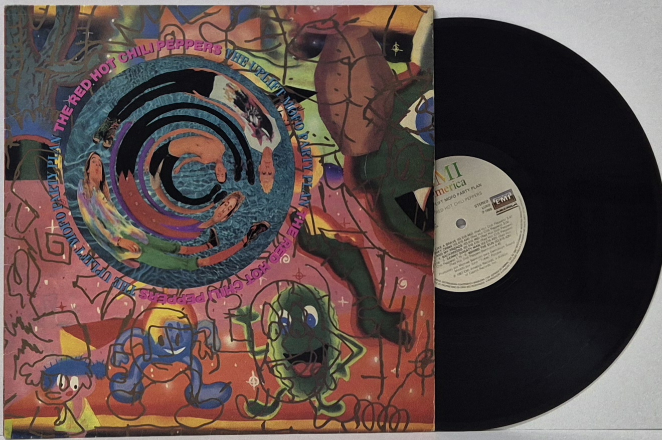 T-shirt Red Hot Chili Peppers The Uplift Mofo Party Plan - 100% Coton, Coupe Unisexe, Personnalisable