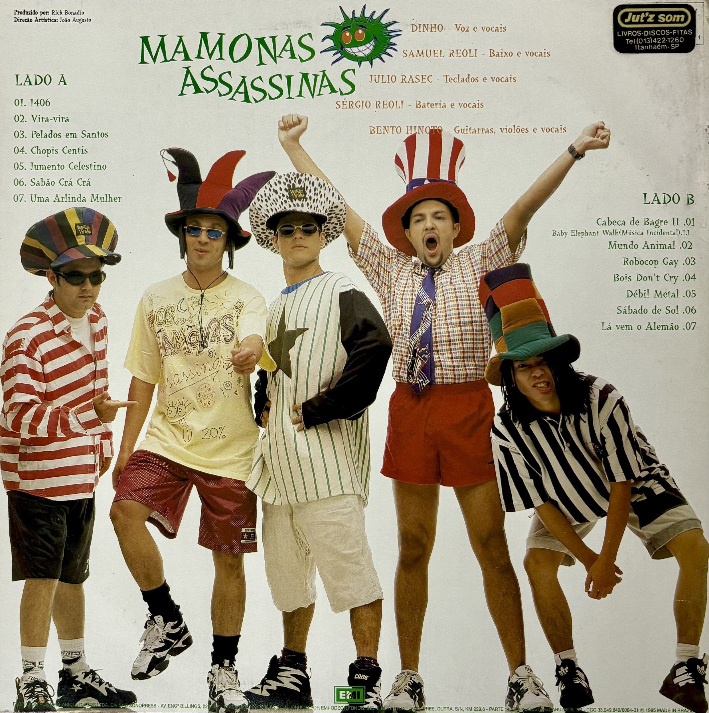 LP Mamonas Assassinas – Mamonas Assassinas - VINIL SP