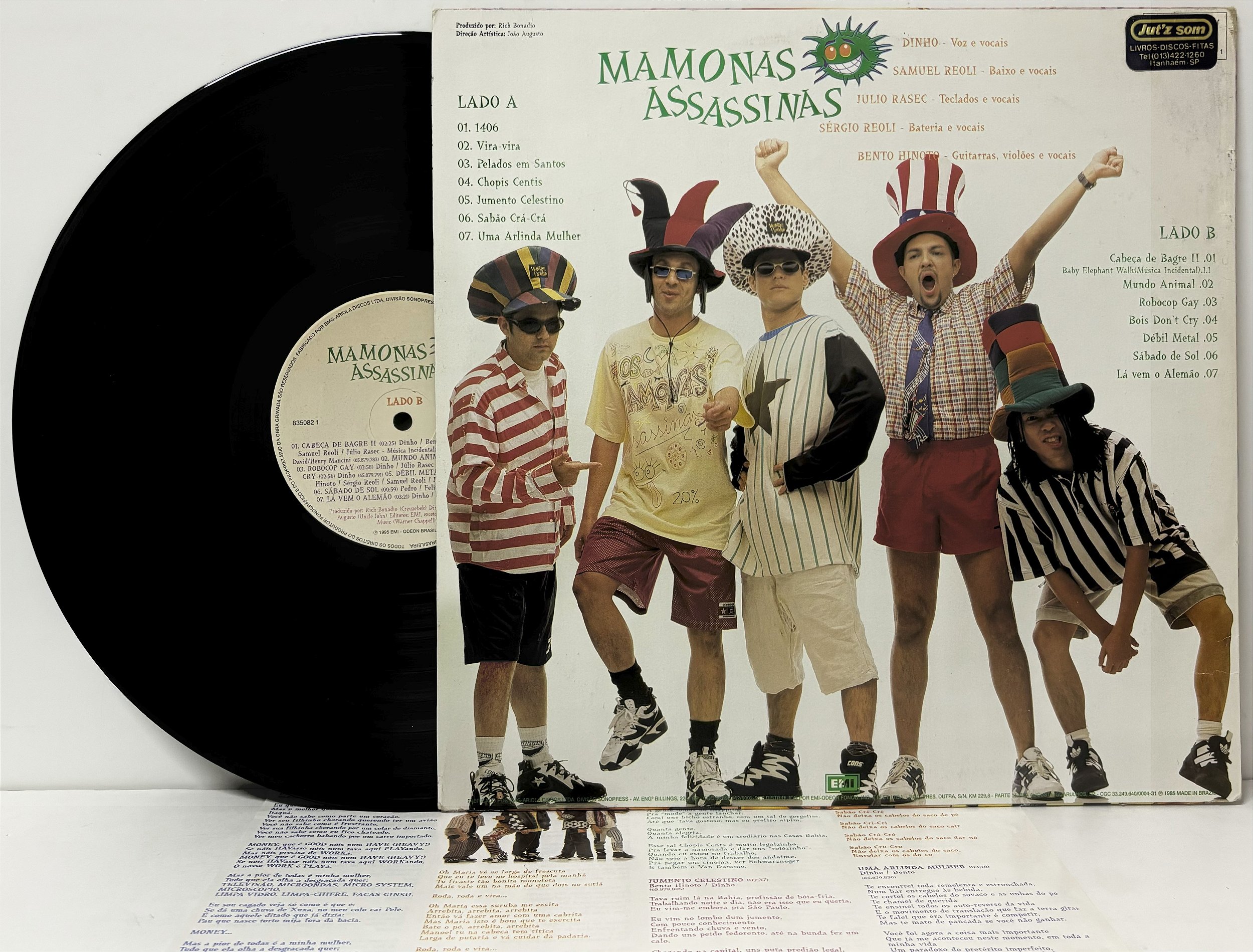 LP Mamonas Assassinas – Mamonas Assassinas - VINIL SP