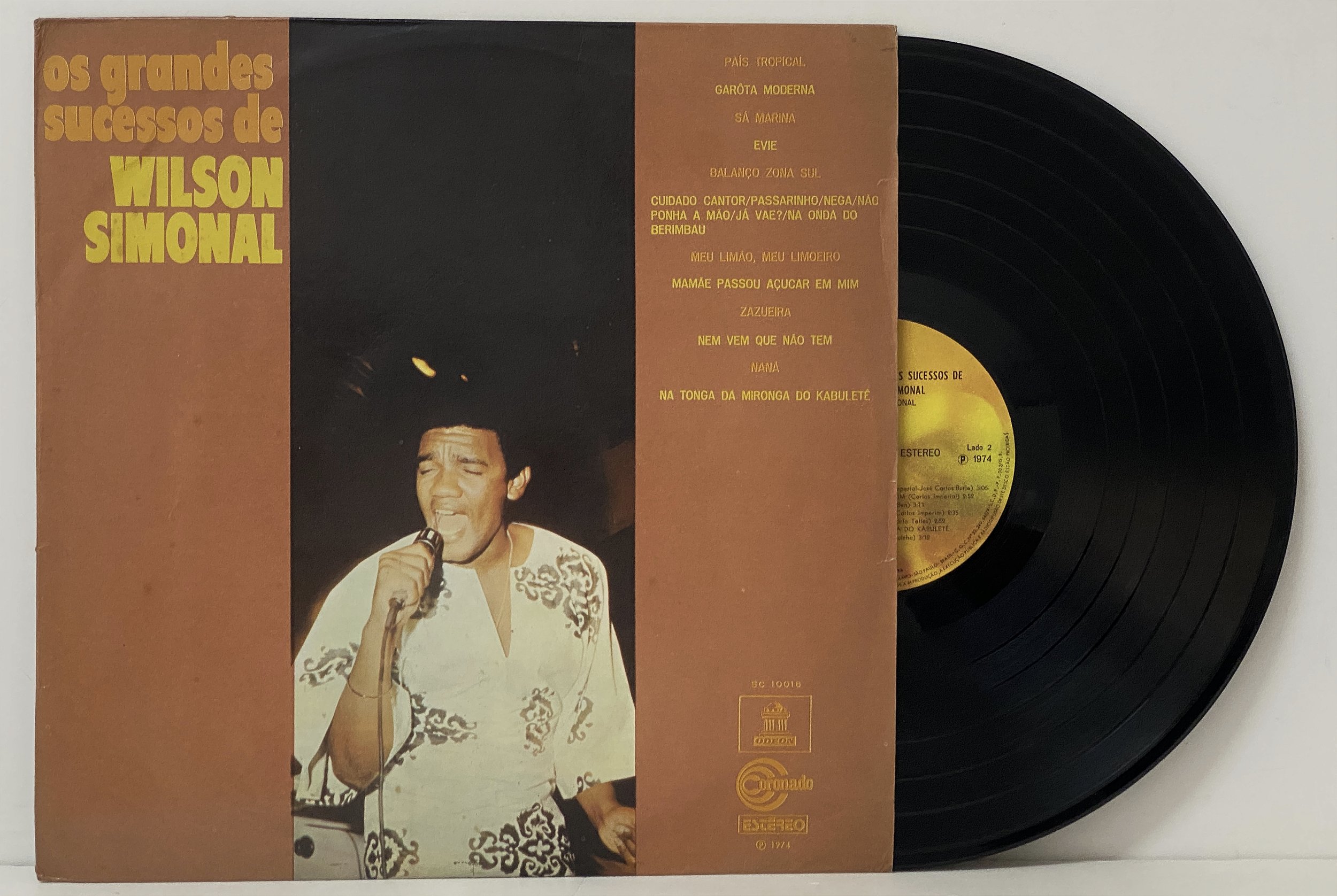 Wilson Simonal – Os Grandes Sucessos De Wilson Simonal - VINIL SP
