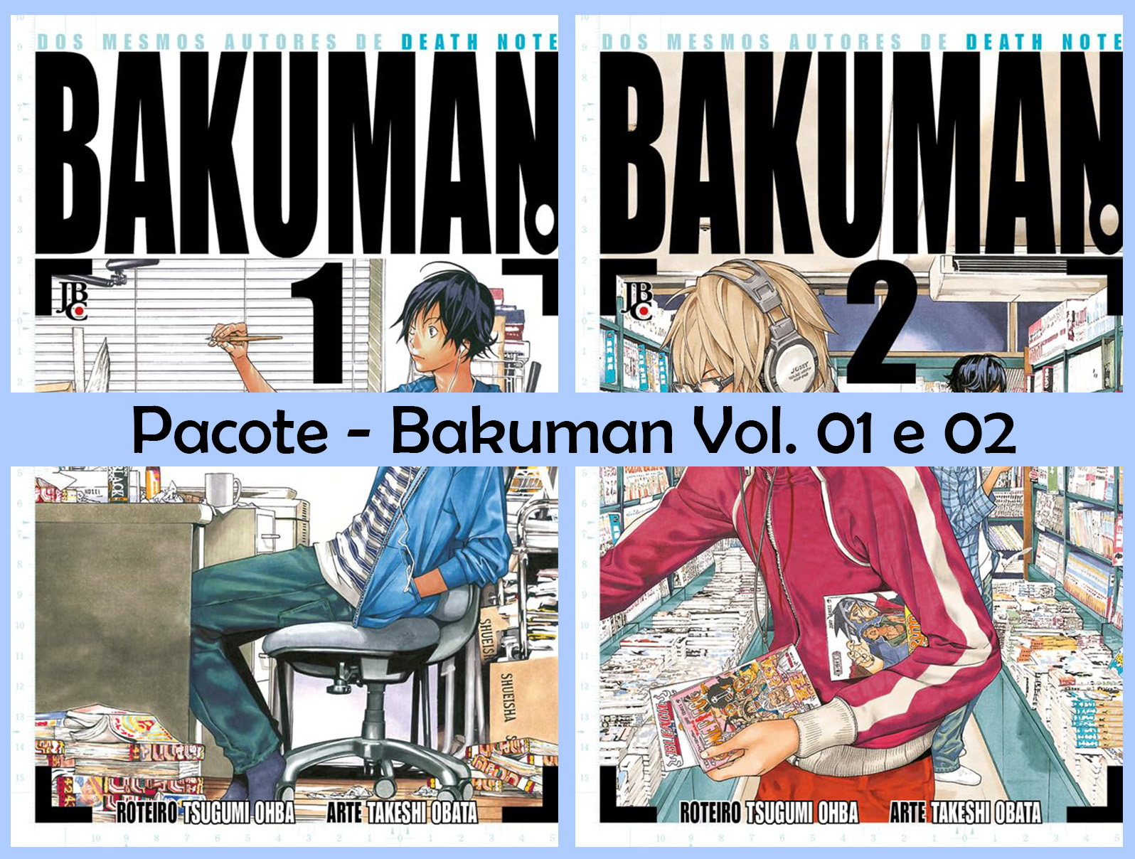 Dubladores Bakuman