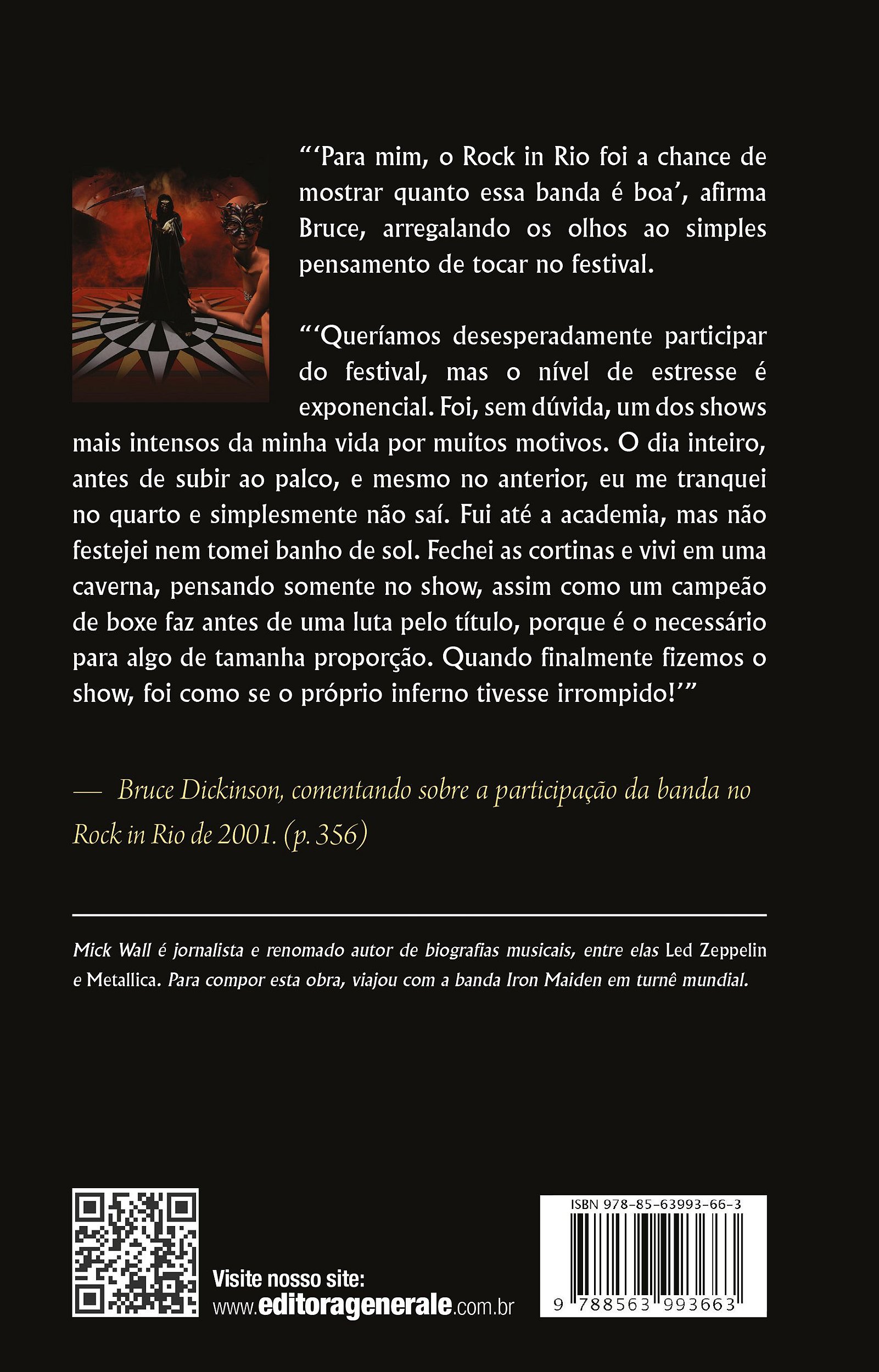 Iron Maiden. Run to the Hills. A biografia autorizada - Editora Évora