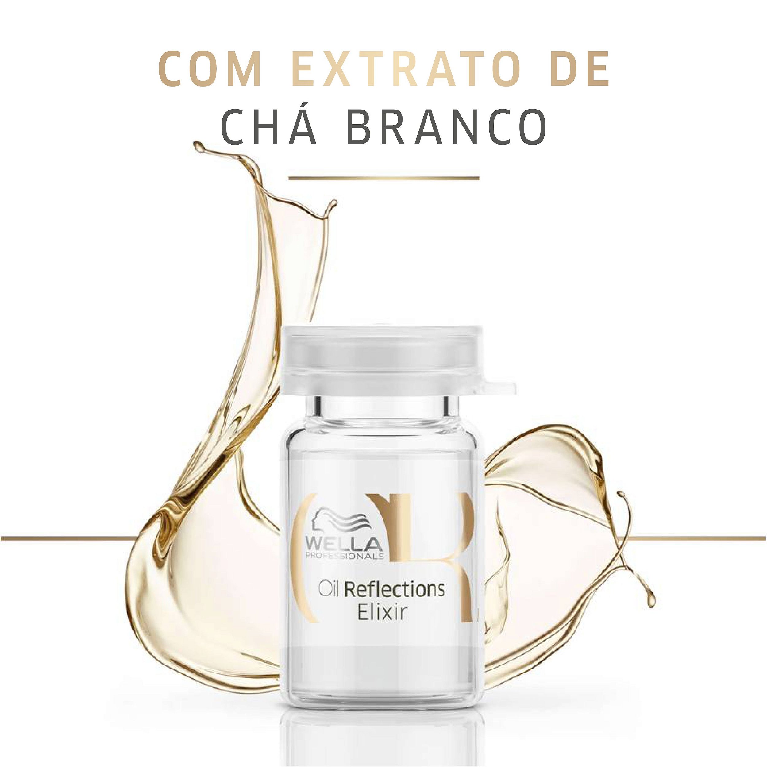 Kit Ampola Oil Reflections Elixir Sérum 10x6ml Wella Professionals VB Beauty Cosméticos