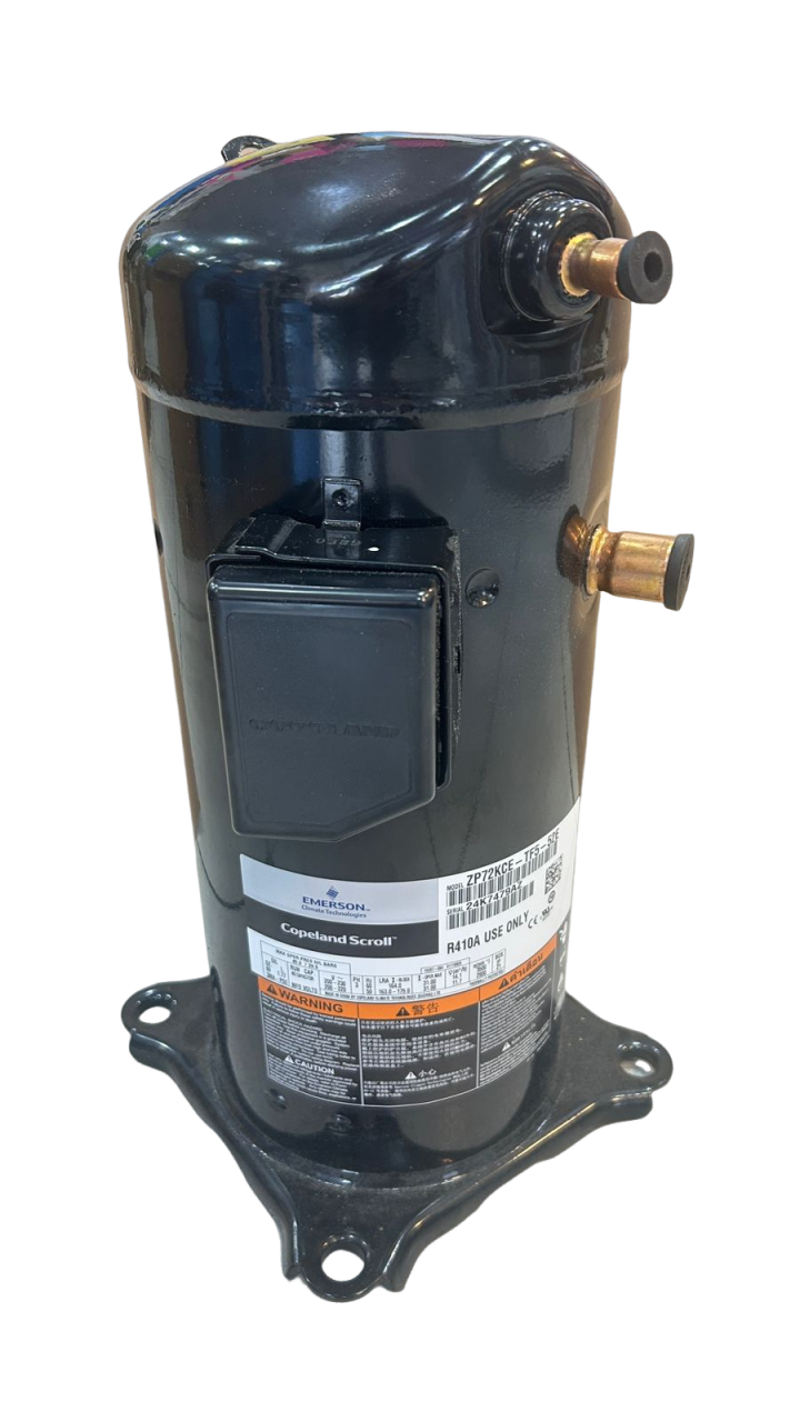 COMPRESSOR SCROLL 80 À 90.000 BTUS 7,5TR R410A 220V 3F ZP72KCE TF5 ...
