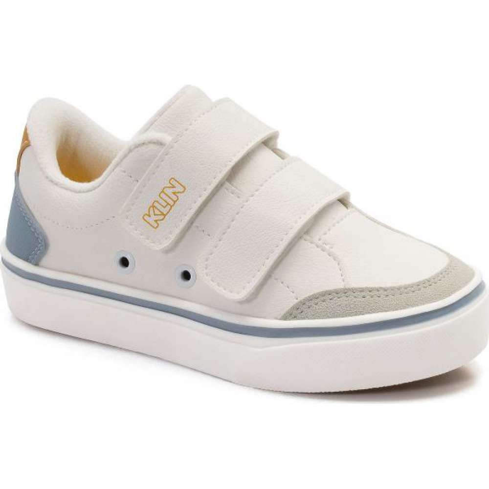 Tênis Infantil Masculino Casual Klin Walk Kids Branco