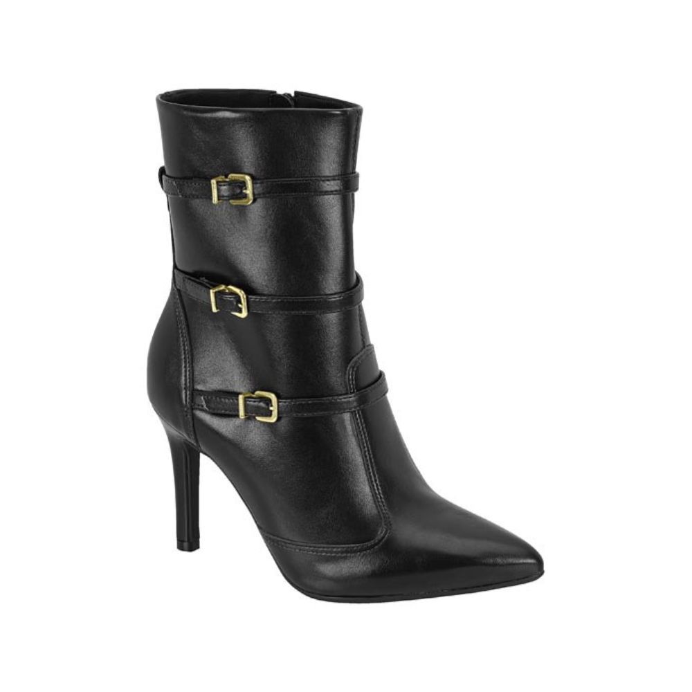 Botas femininas cano hot sale curto salto alto