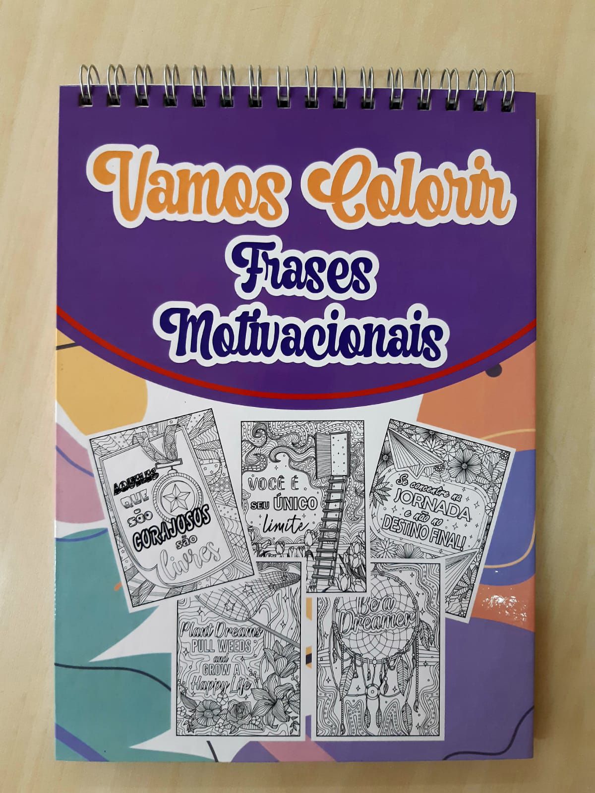 Caderno De Colorir Para Adultos Coletâneas Diversas - Lince Gráfica e ...