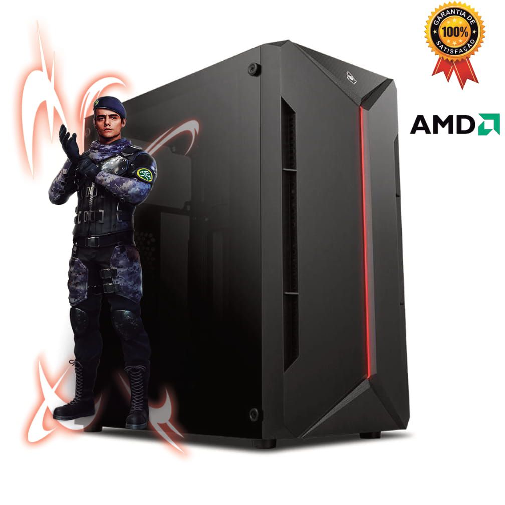 Pc Gamer Barato AMD A6 7480 R5 Série 8gb Ddr3 Ssd 120GB COM - Duty Games -  Magazine Invalida78813