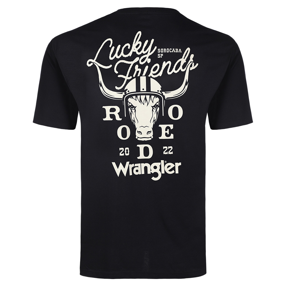 Wrangler SIGN OFF - T-shirt basic - white/avorio