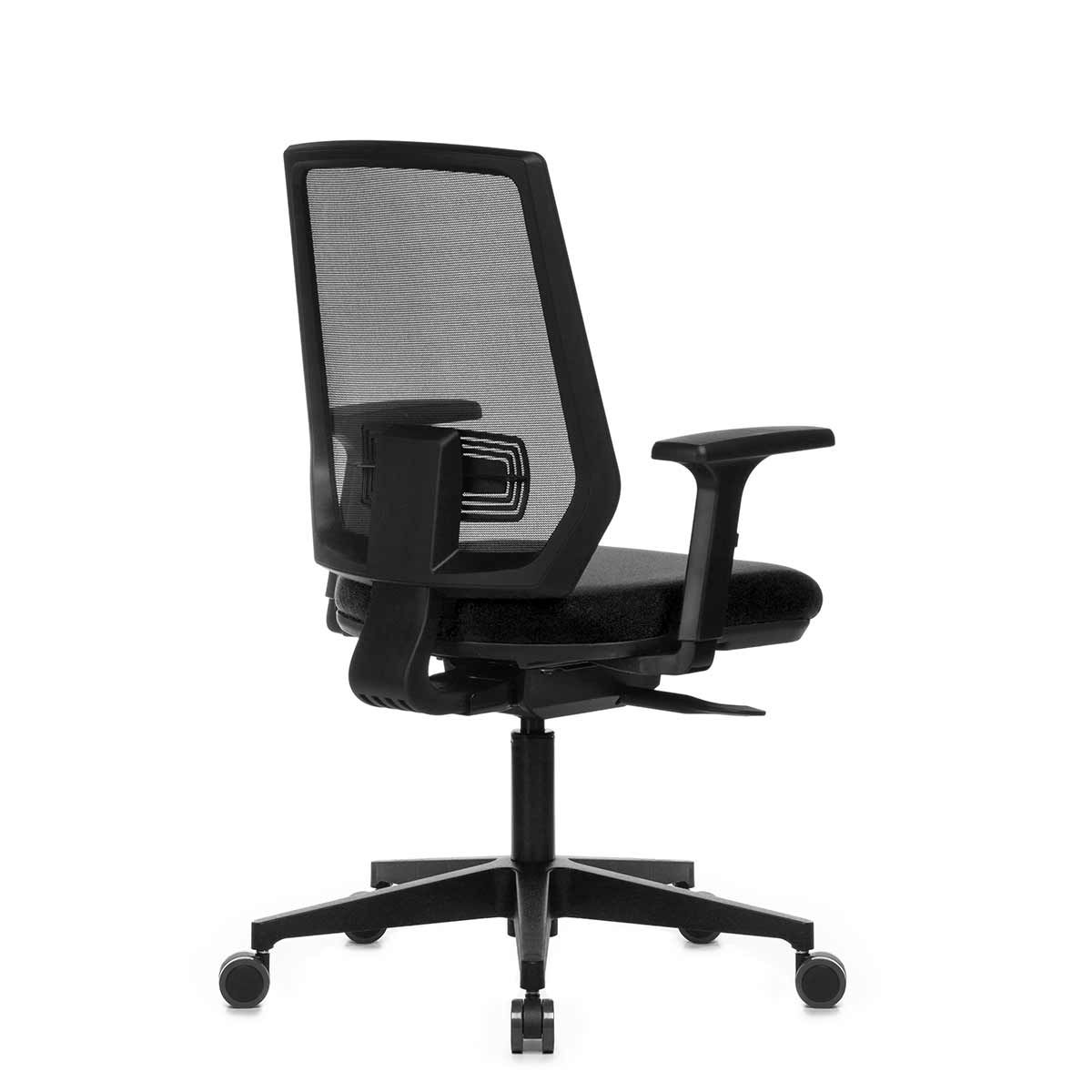 Cadeira Ergonômica Sincronizada NR17 Multi Staff Rhodes Preta