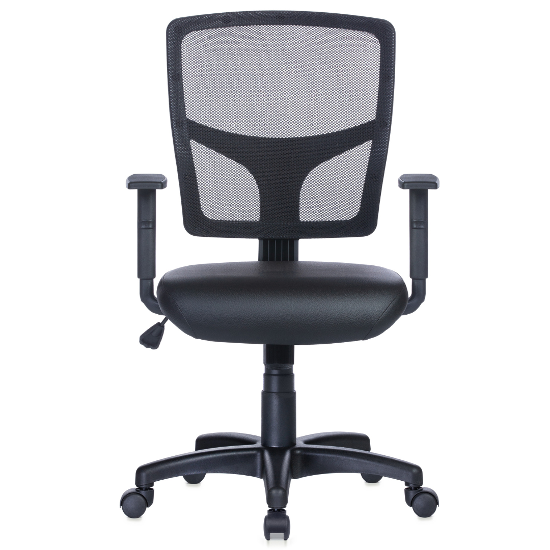 Cadeira Eco Relax Rhodes Braços Reguláveis Executiva Encosto Tela