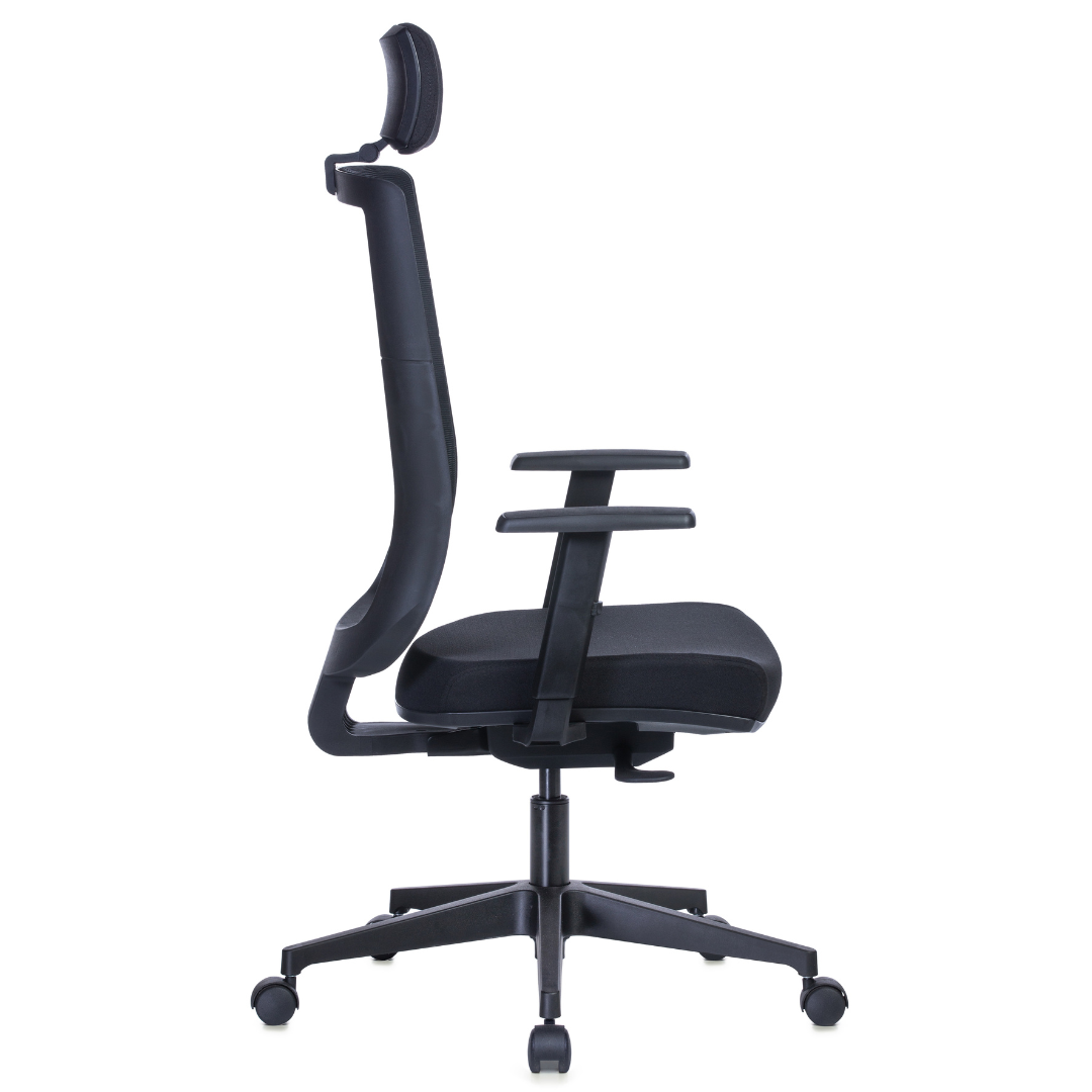 Cadeira Try Presidente com Syncron e Braço Regulável RH152