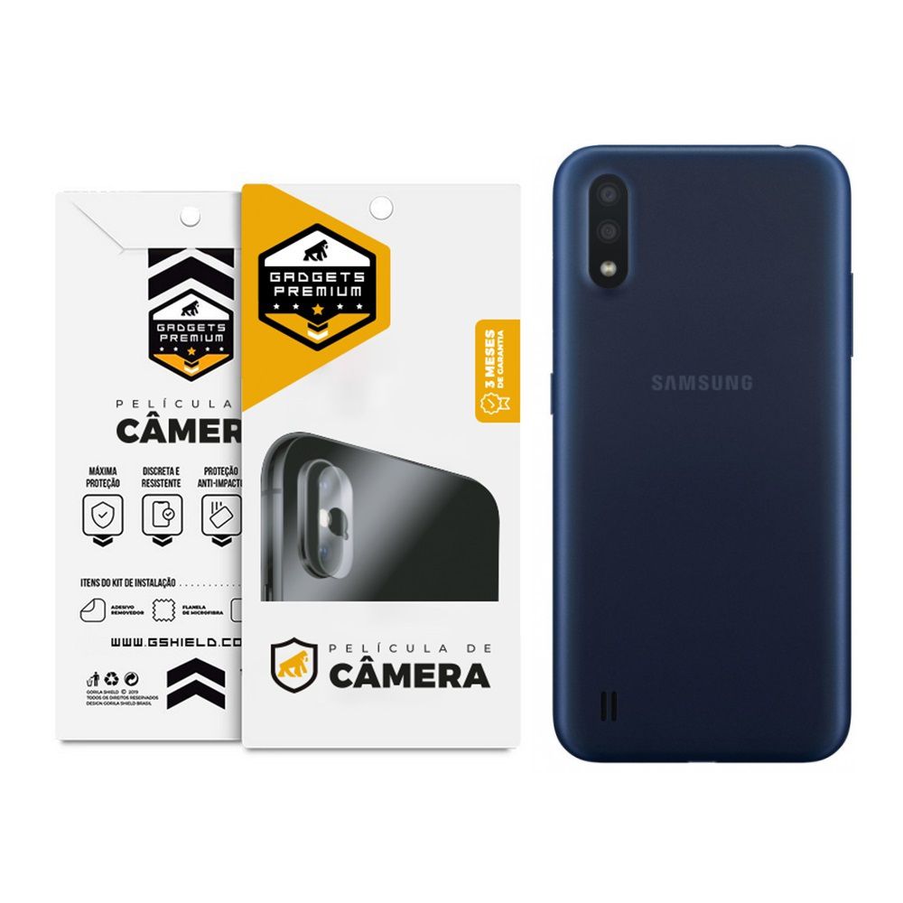 Película para Lente de Câmera Samsung Galaxy A01 - Gshield - Gshield -  Capas para celular, Películas, Cabos e muito mais