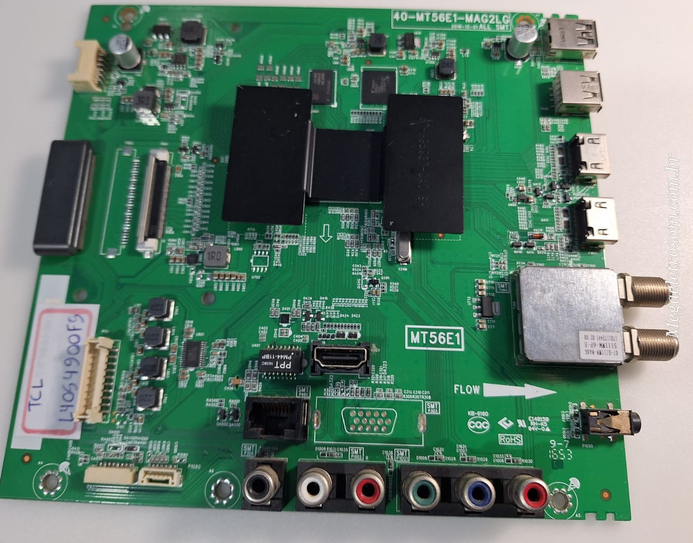Placa Principal Para Tv L40s4900fs 40-mt56e1-mag2LG Placa Principal Para Tv L40s4900fs 40-mt56e1-mag2LG