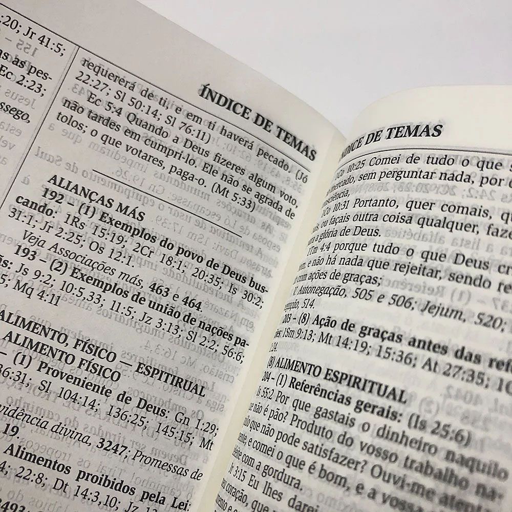Bíblia Thompson Letra Grande Azul em Promoção - Livraria Evangélica Online