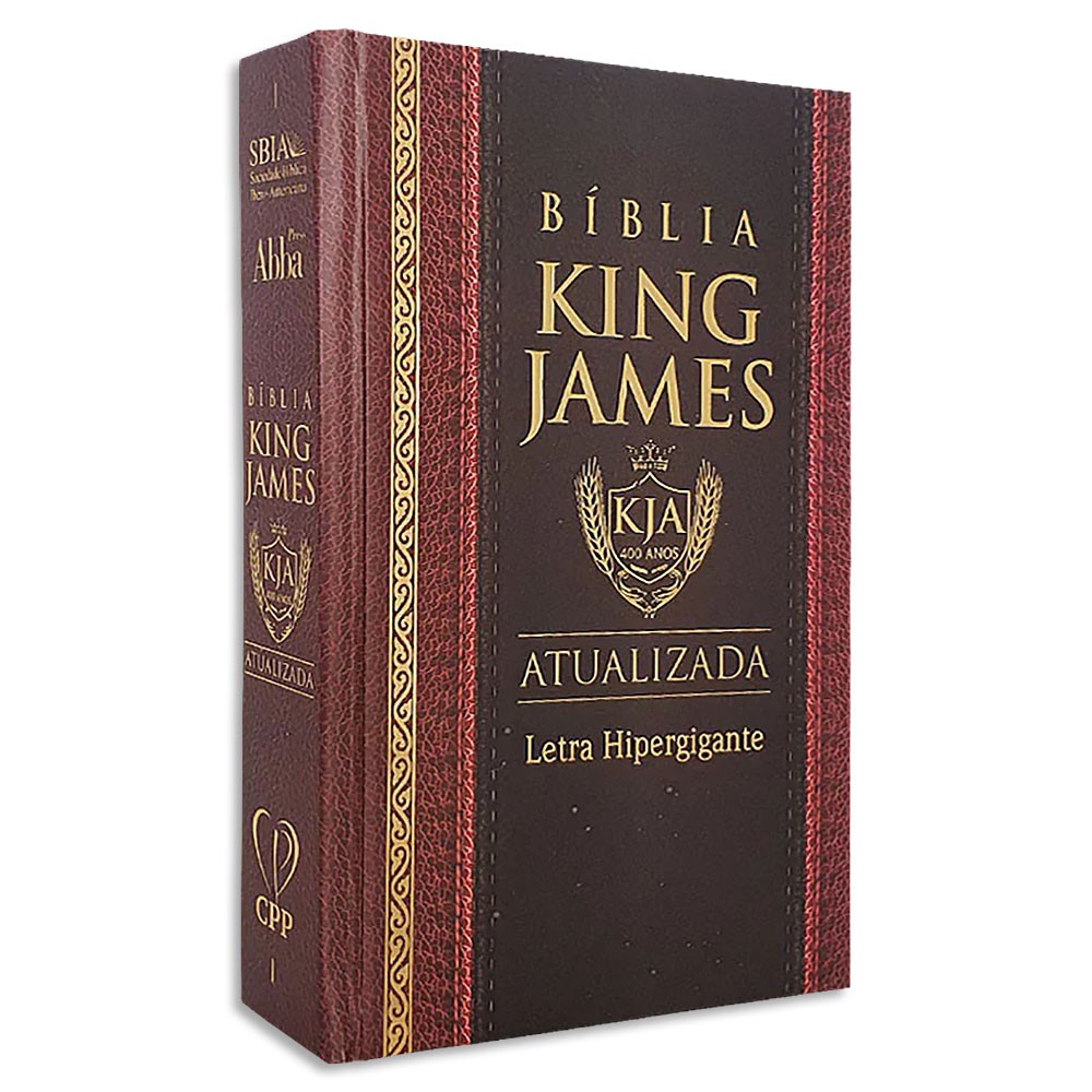 Bíblia King James Atualizada Letra HiperGigante - Livraria Evangélica ...