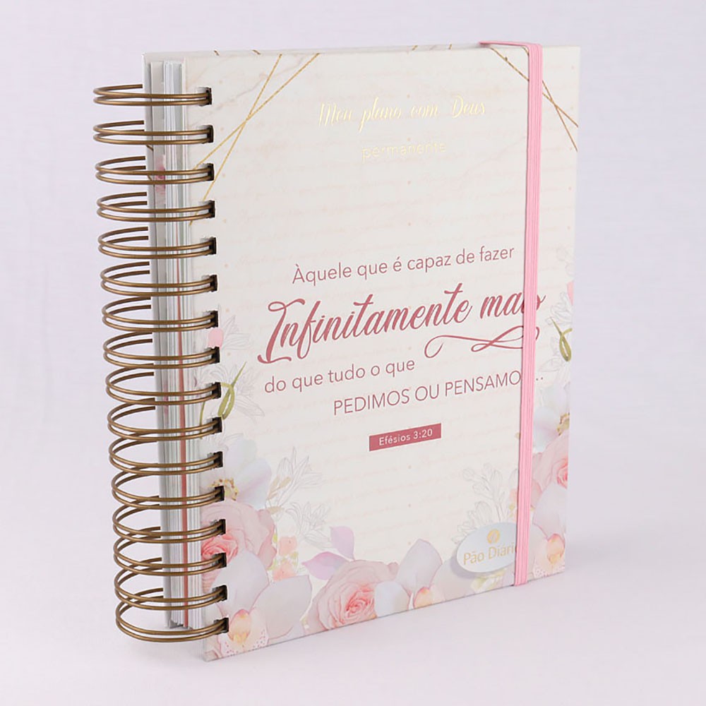 Planner Meu Plano Com Deus Infinitamente Mais