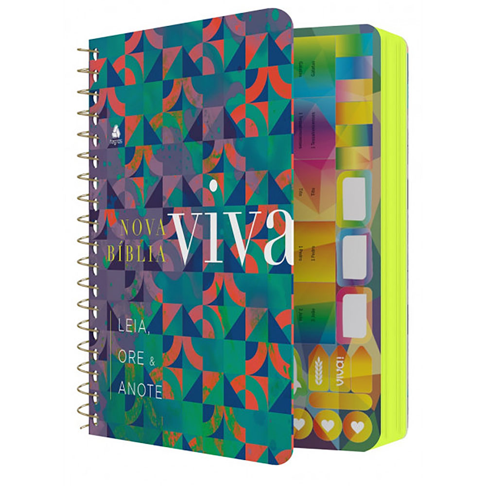 Bíblia Viva com Espaço para Anotação capa Nova Vida - Livraria ...