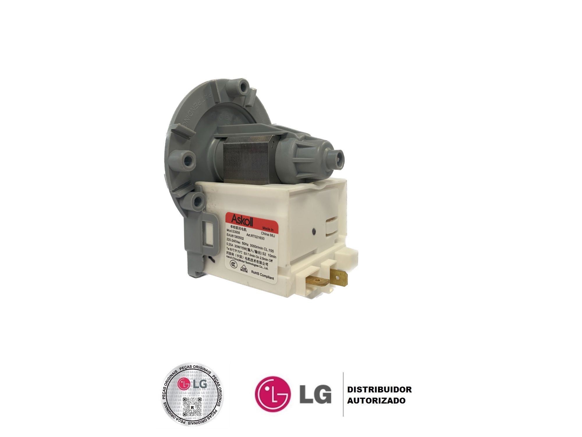Universal Waschmaschinen Ablaufpumpe – 240V, 50Hz, Ersatzpumpe Für Alle Marken