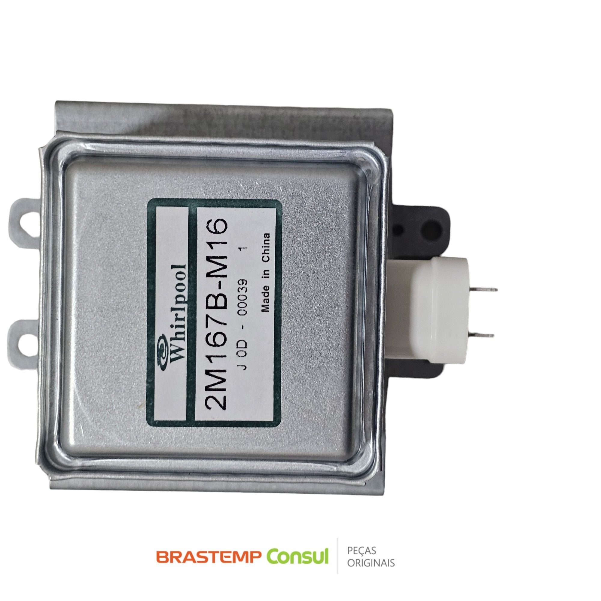 Magneet AK800HB 850W 2M167B-M16 voor magnetron Whirlpool - 481214158001