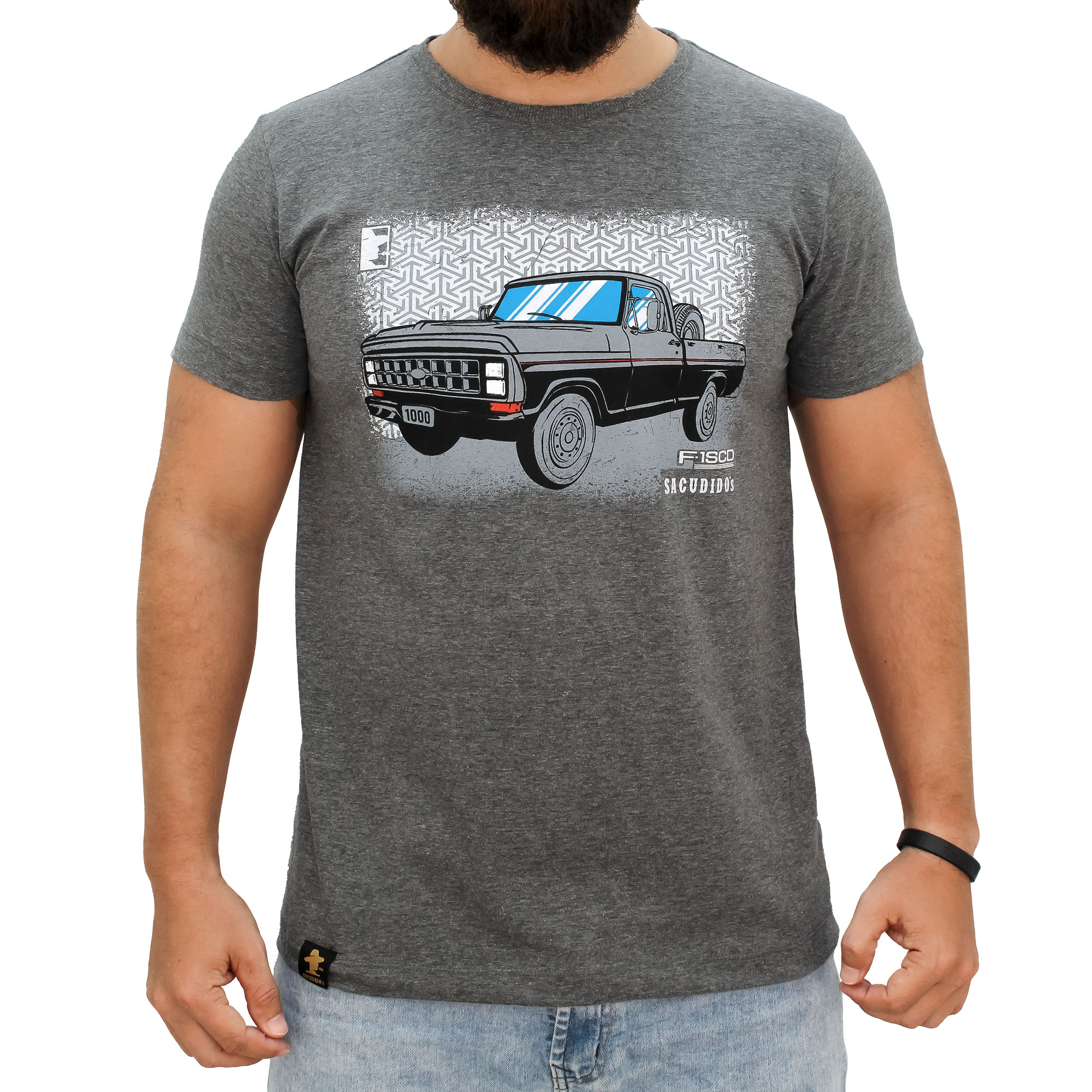 Camiseta Ford F1000 Feminina Preta