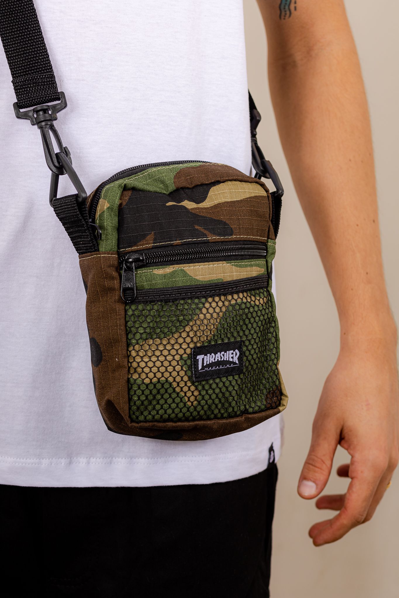 Thrasher sling bag camo hot sale