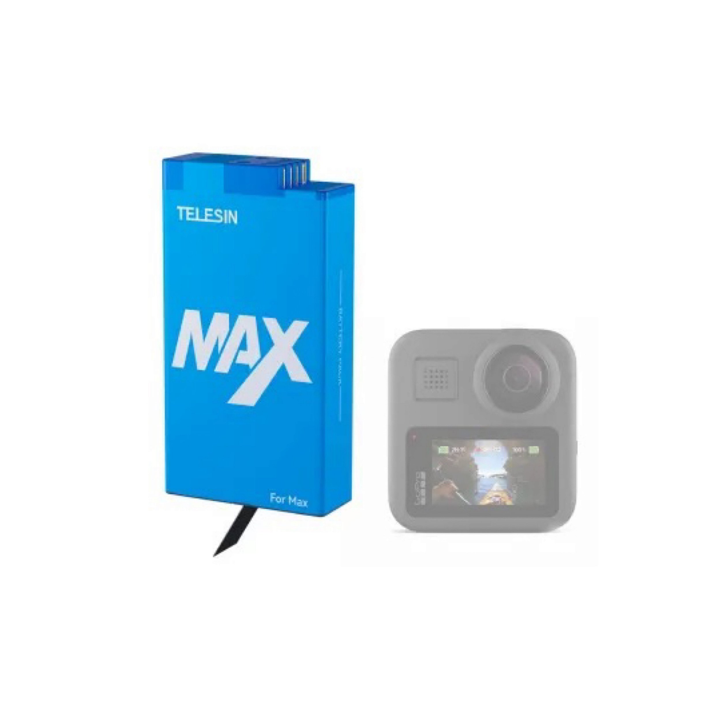 Bateria similar marca TELESIN 1600mAh para GoPro MAX 360 - GP-BTR-MAX -  NatalGoPro - Acessórios para câmeras Gopro, DJi Action Cam, SJCam, Sony e  de ação similares.