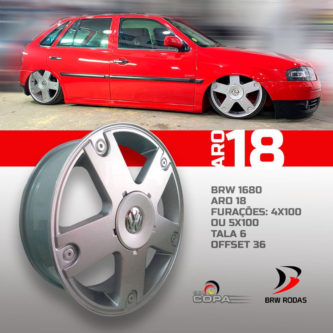 Saveiro G4 com rodas aro 18