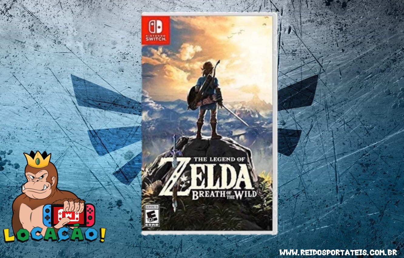Alugue Jogo para Nintendo Zelda Breath of the Wild - Rei dos Portáteis - De  gamer para gamers.