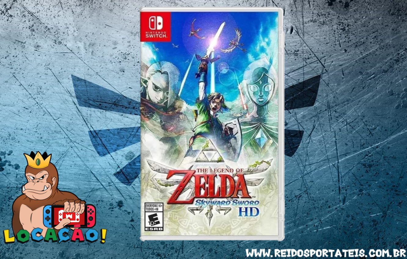 Aluguel Nintendo Switch The Legend Of Zelda Skyward Sword - Rei dos  Portáteis - De gamer para gamers.