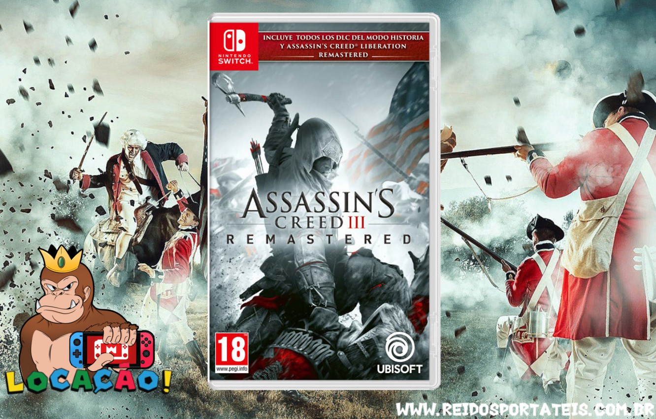 Assassin's Creed III Remastered, Ubisoft, Nintendo Switch