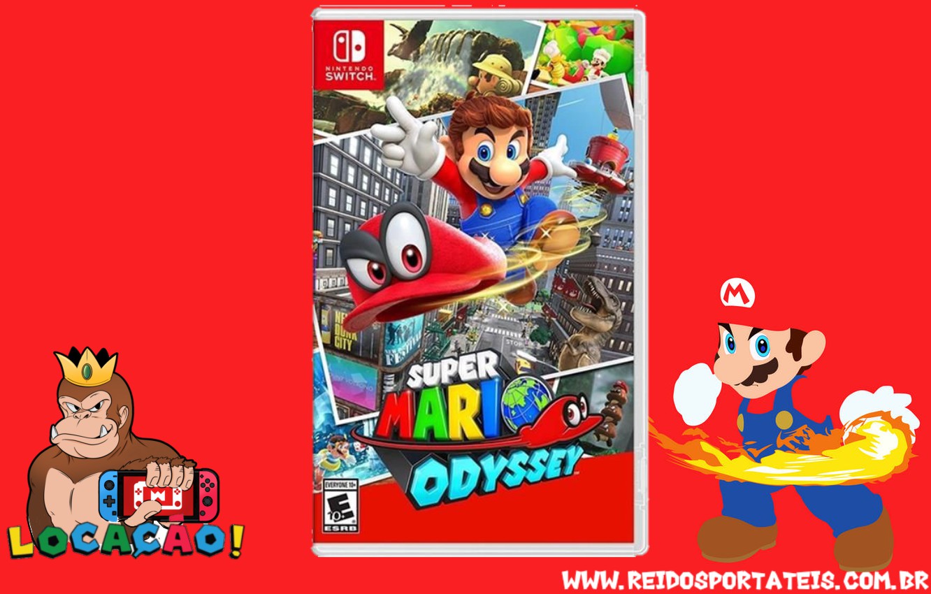 Super Mario Odyssey, Jogo Nintendo Switch