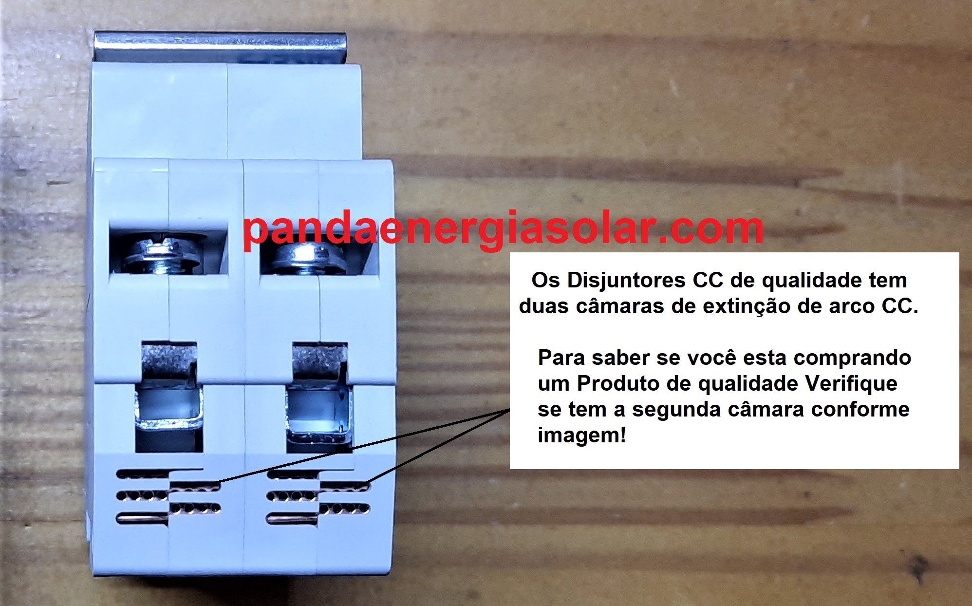 Disjuntor CC Bipolar 16A 600VDC ADDB7-63 ADELS - PANDA ENERGIA SOLAR