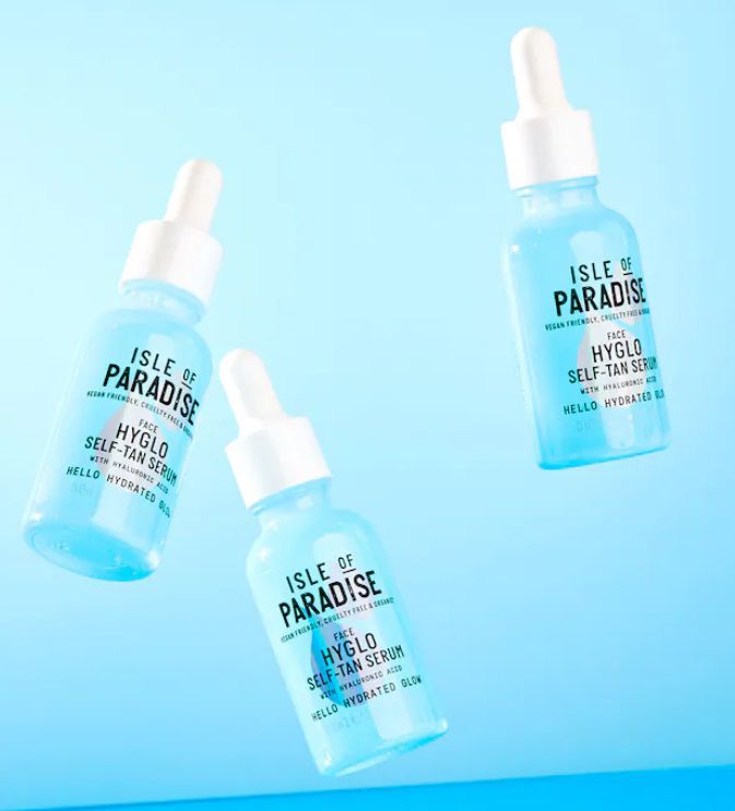 Isle of Paradise Hyglo Hyaluronic SelfTan Face Serum Consumos da Martina