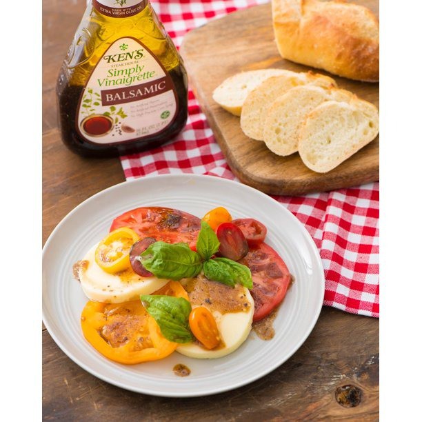 Ken's Steak House Simply Vinaigrette Balsamic Salad Dressing Consumos