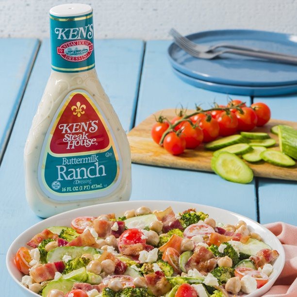 Ken's Steak House Buttermilk Ranch Salad Dressing Consumos da Martina