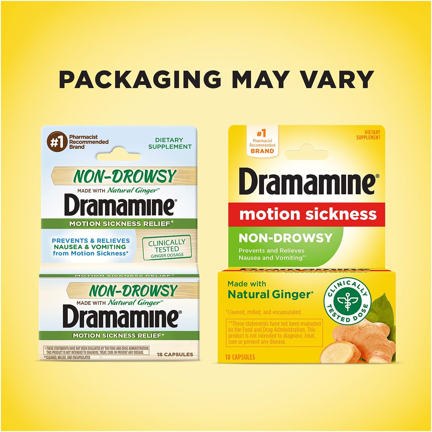 Dramamine Motion Sickness NonDrowsy Consumos da Martina