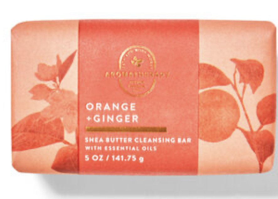 Aromatherapy Orange Ginger Shea Butter Cleansing Bar Consumos da Martina