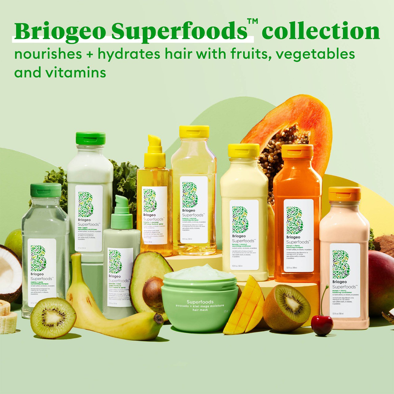 Briogeo Superfoods™ Banana + Coconut Hydrating Soft Wave Texture Spray