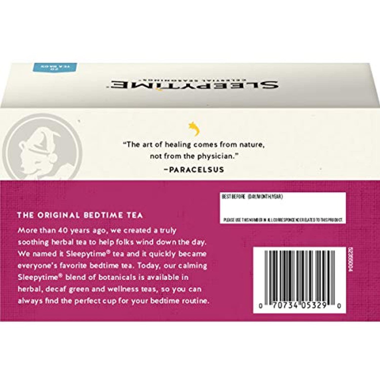 Sleepytime Immune Boost Echinacea Herbal Wellness Tea Consumos da Martina