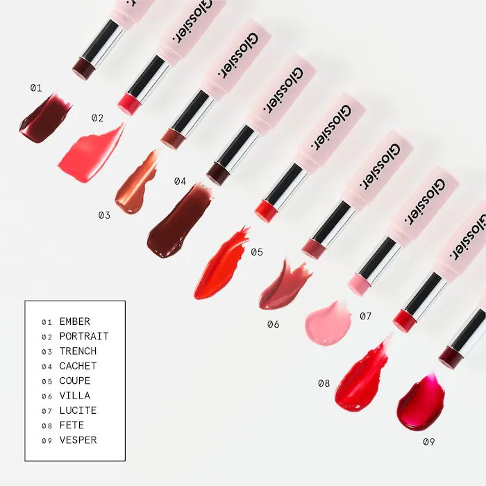 Glossier Ultralip High Shine Lipstick with Hyaluronic Acid Consumos