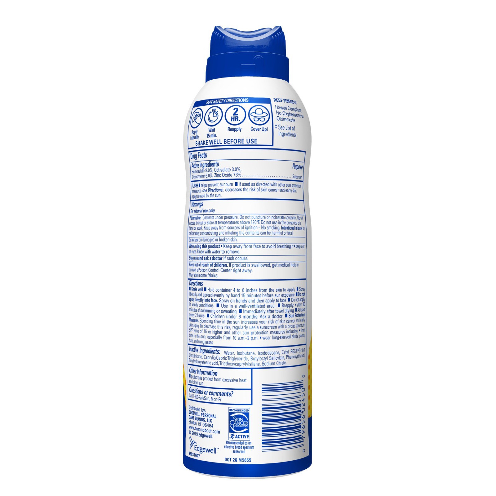 Banana Boat Kids Mineral Enriched Sunscreen Spray SPF 50+ Consumos da