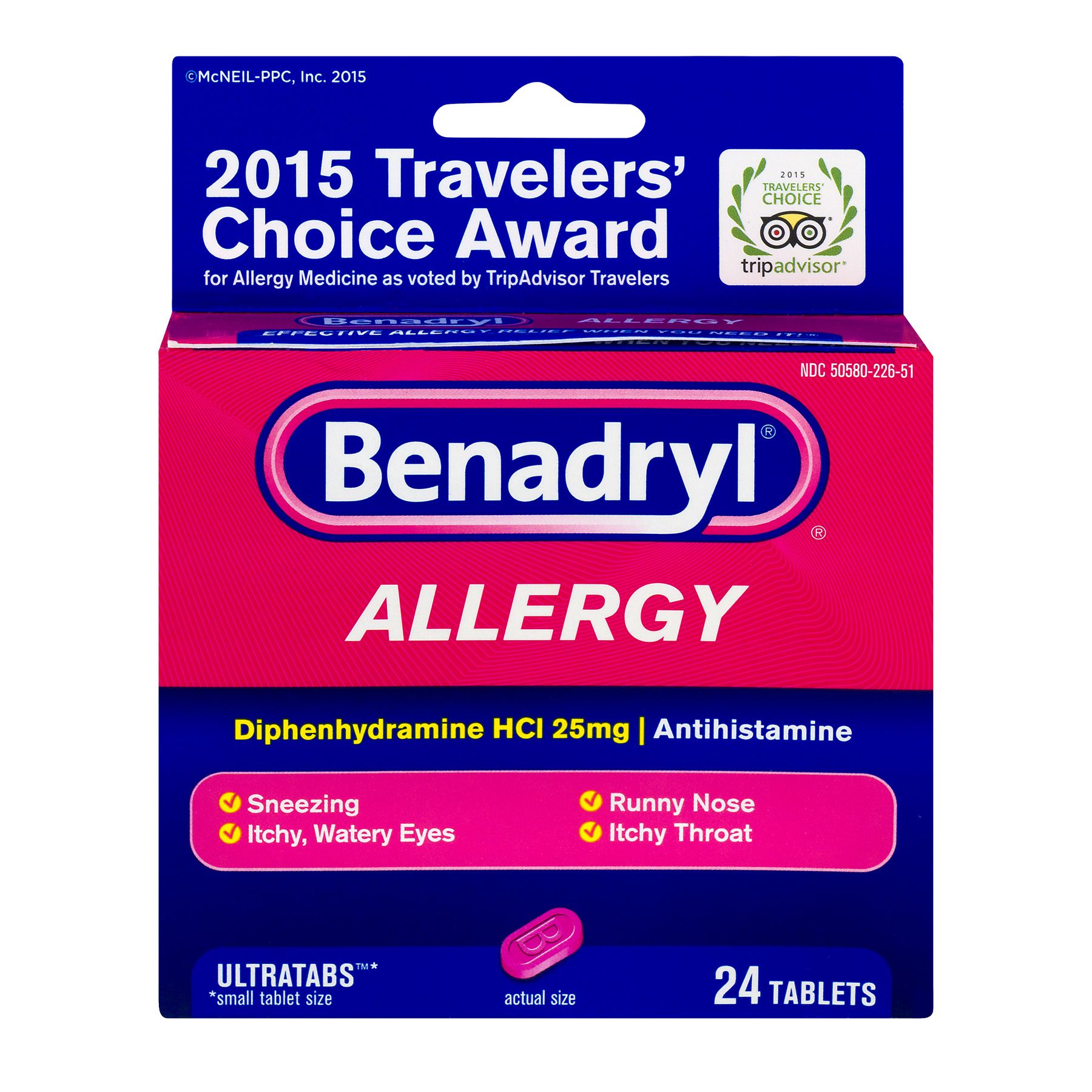 Benadryl Allergy Ultratabs Consumos Da Martina