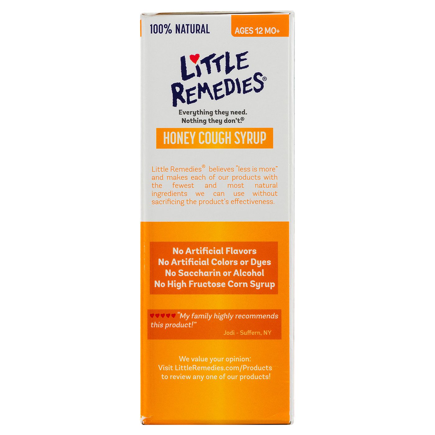 Little Remedies Honey Cough Syrup Consumos da Martina