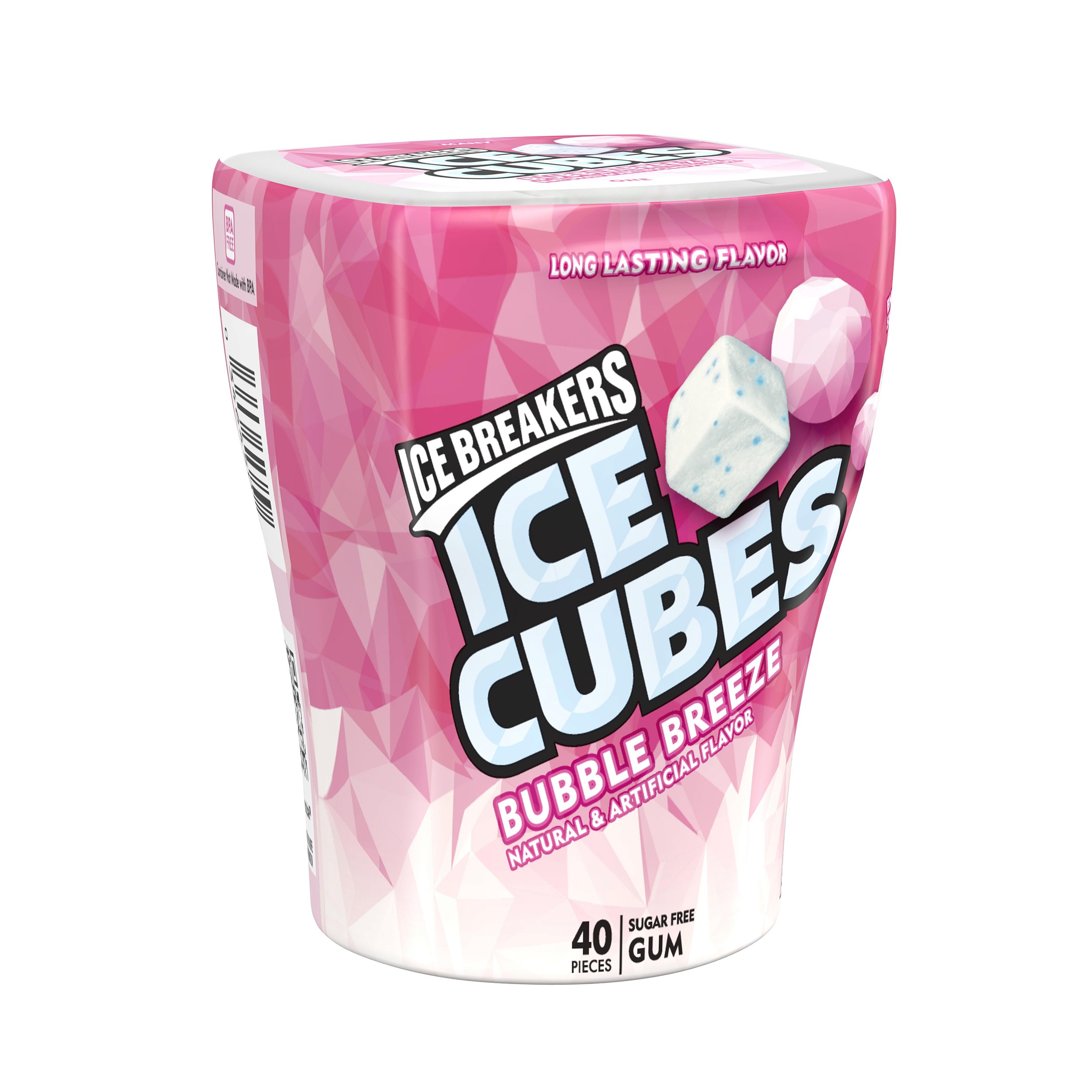 Ice Breakers, Ice Cubes Bubble Gum, Bubble Breeze - Consumos da Martina