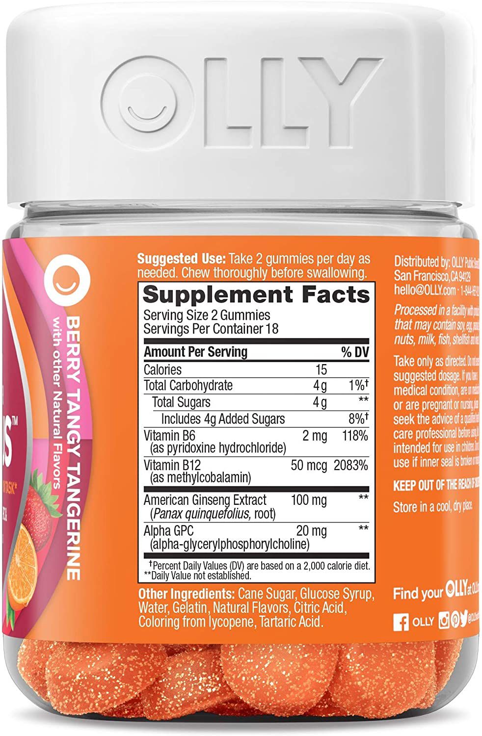 Olly Laser Focus Gummies Consumos da Martina