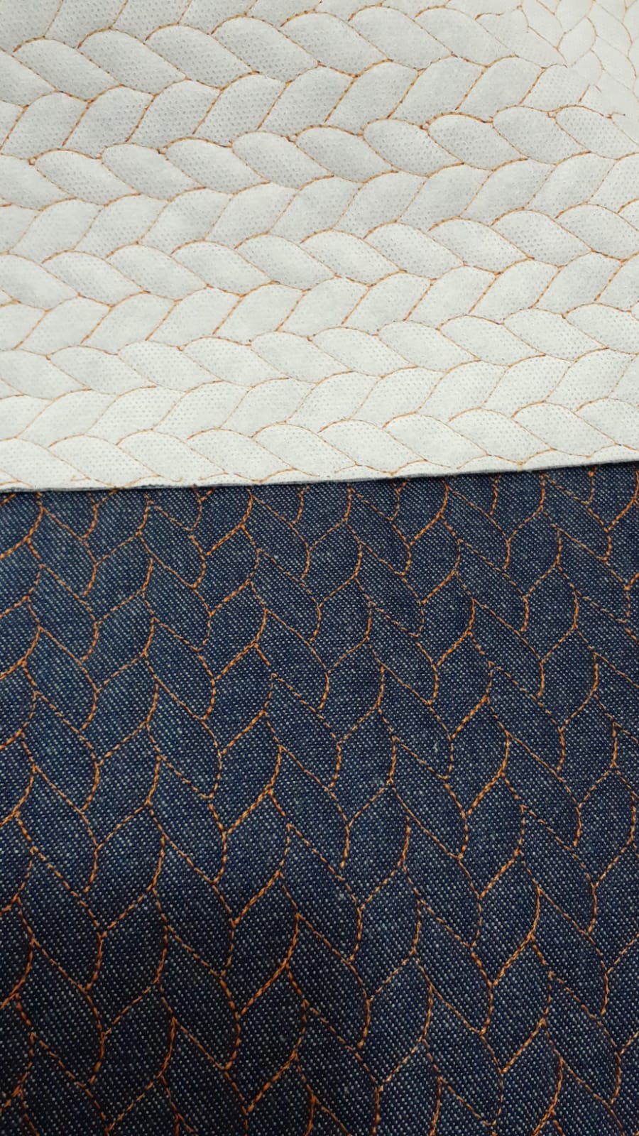 Tecido Matelassado Jeans Tradicional Linha Caramelo Quilt Corda PreÇo De 050 X 150 Aprox 7503