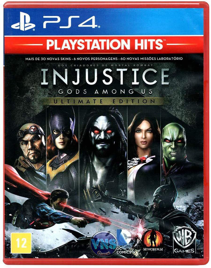 Jogo Injustice Gods Among Us Ultimate Edition Playstation Hits PS4 - R.M.  Brasil - 3 anos! =D